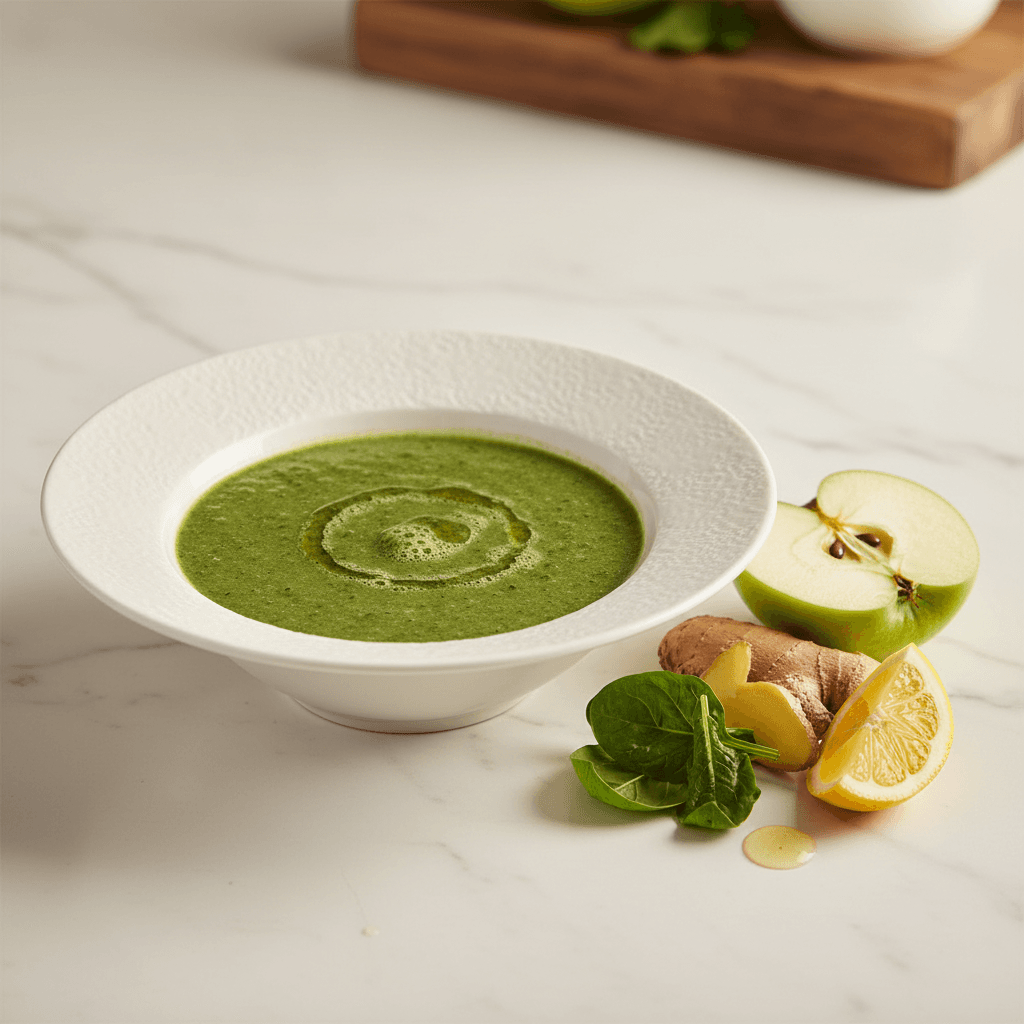 Green Detox — Spinach, apple, ginger, lemon