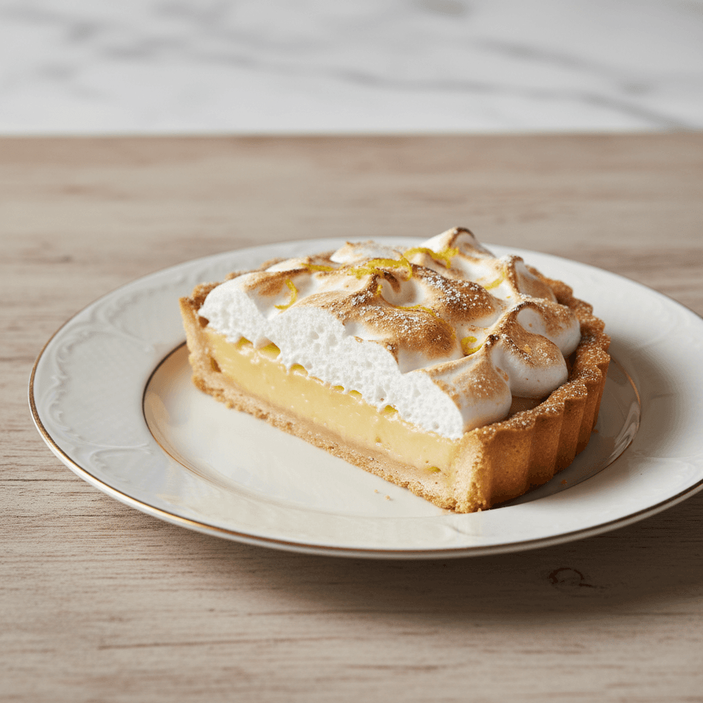 Lemon Tart — Shortcrust, meringue