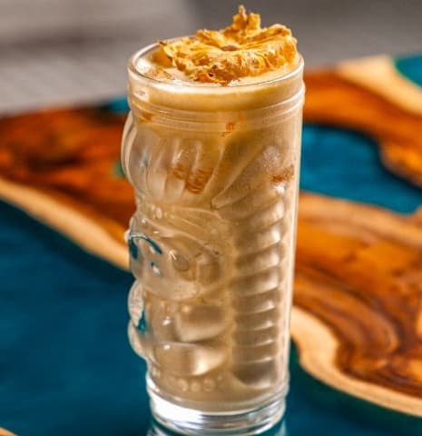 Pineapple  — Fresh pineapple juice with a sweet and slightly tangy taste. Tropical, refreshing, and full of fresh