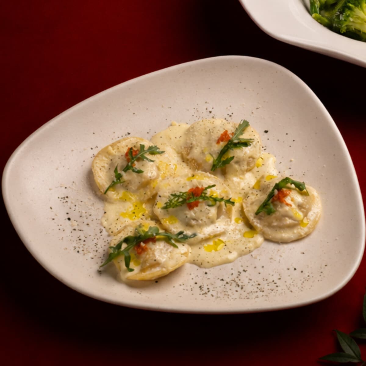 Prawn Ravioli