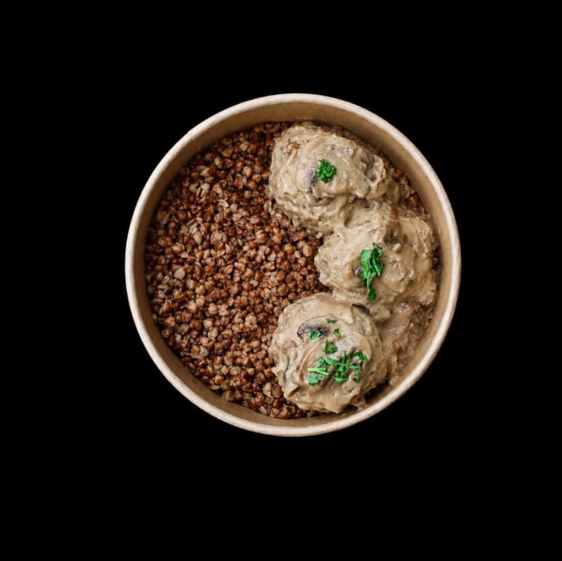 Beef Meatballs in Creamy Sauce