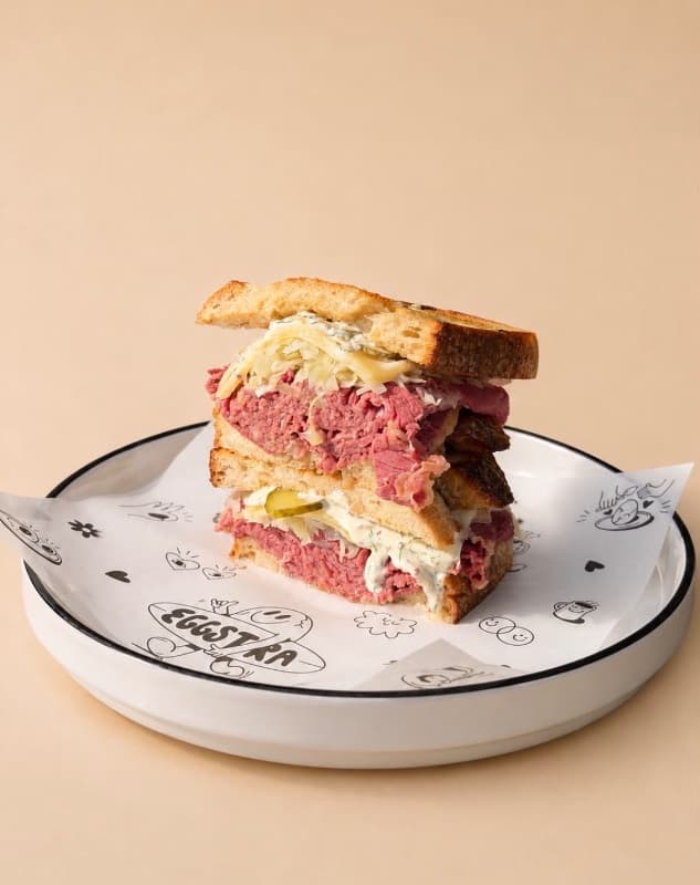 Beef Pastrami Sandwich