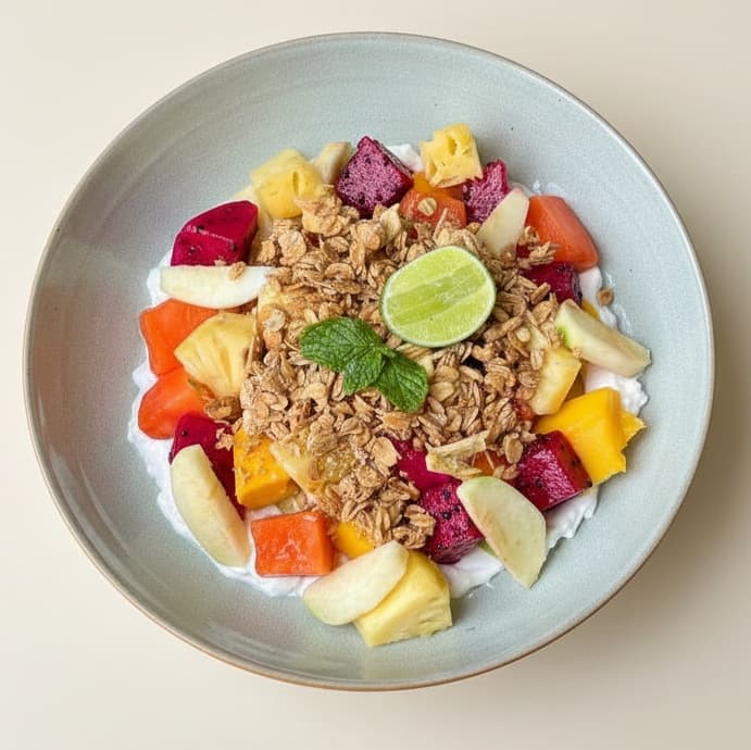 Tropical fruit salad