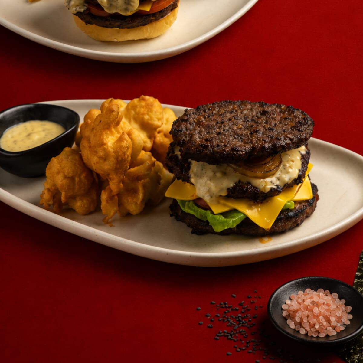 Bunless Beef Burger
