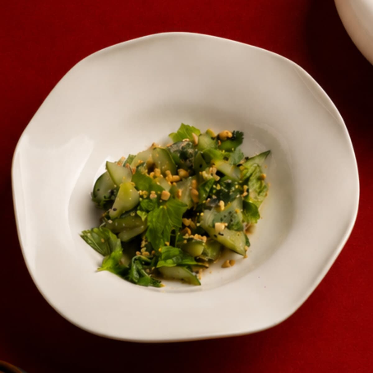Smashed Cucumber Salad