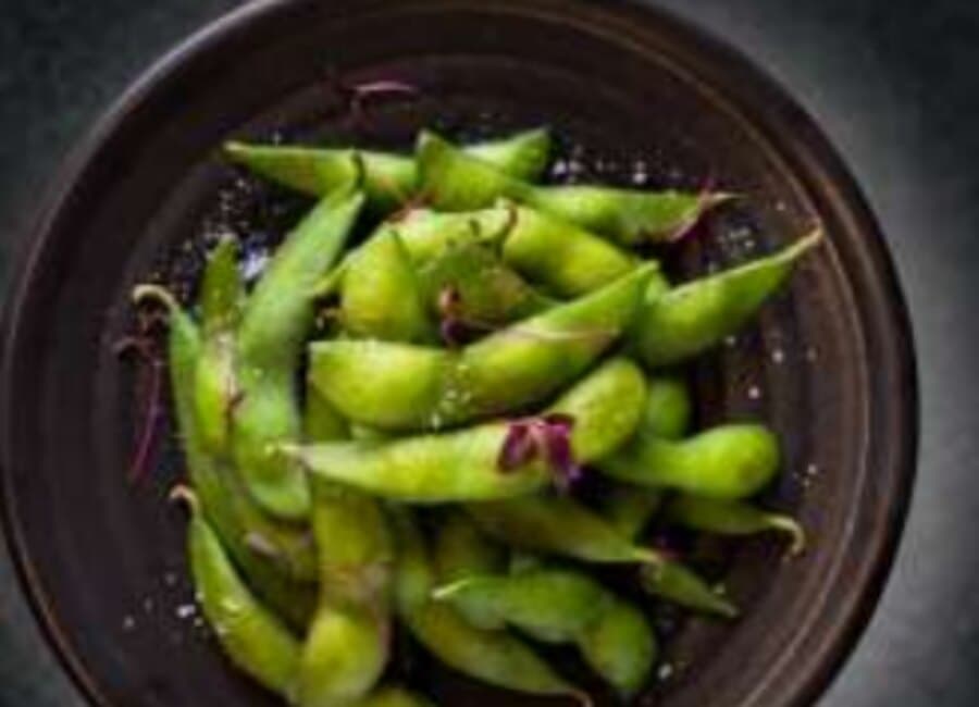 Edamame — Steamed soy beans, salt