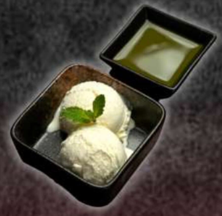 Ice Cream with Matcha