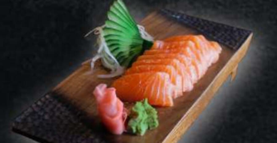 Sashimi Salmon — 9 slices salmon
