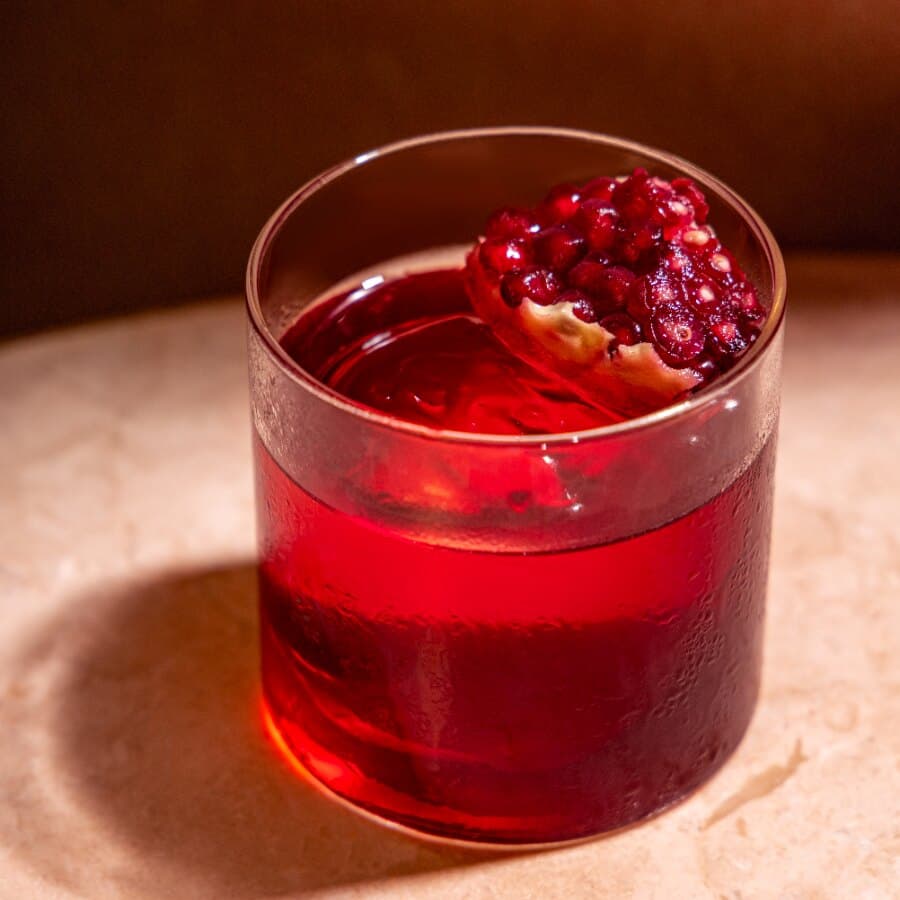 Pomegranate & Cardamom Tini