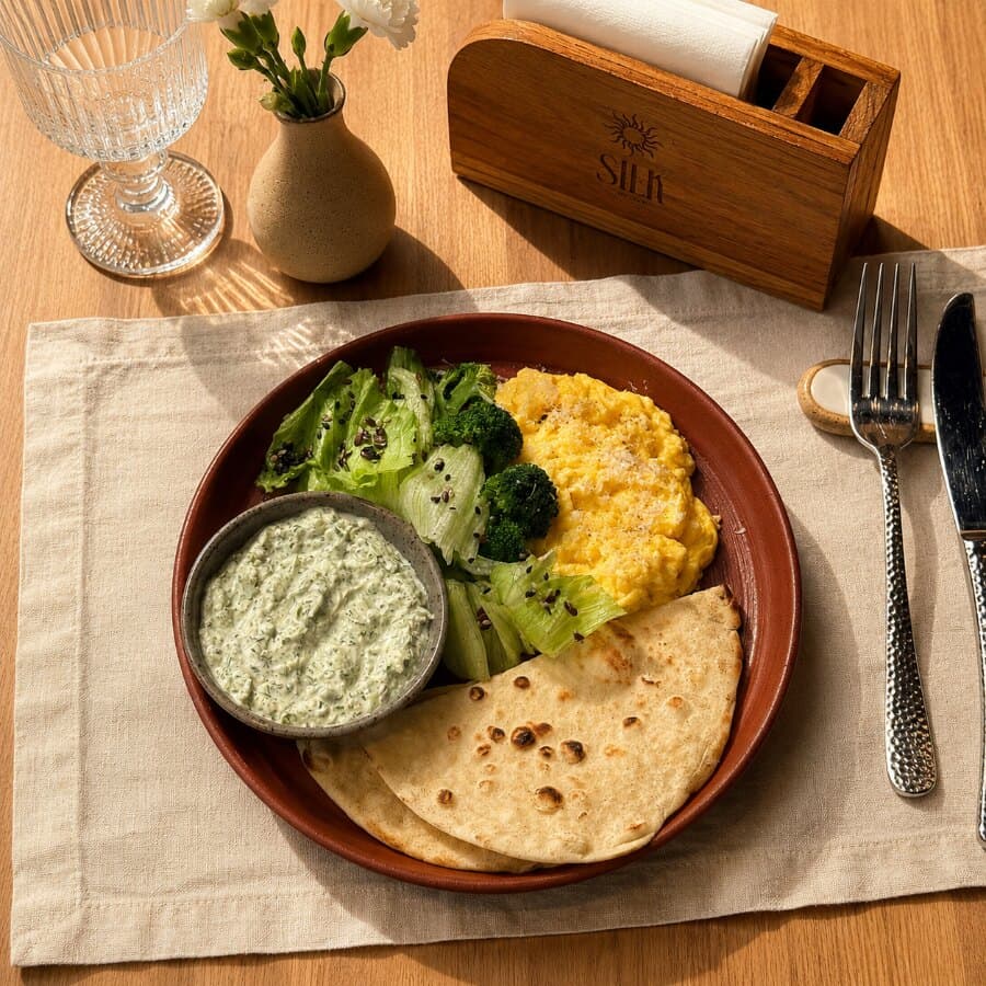 Scramble with Avocado