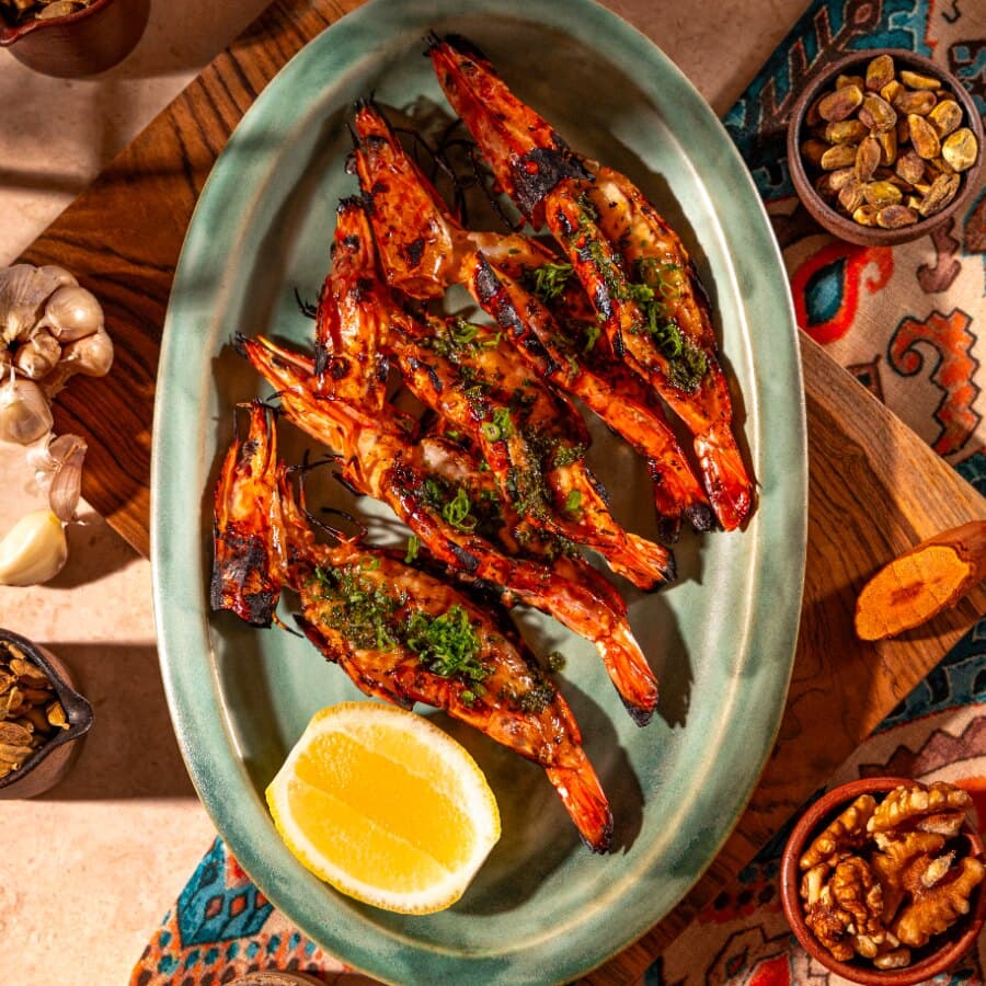 Grilled Shrimps