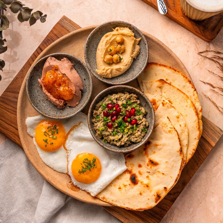 Breakfast with Dips