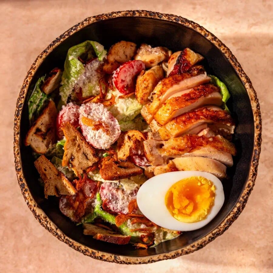 Caesar Silk Salad