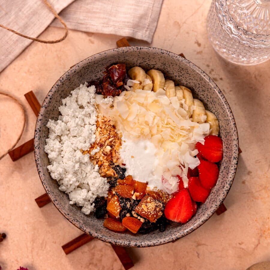 Cottage Cheese & Fruit Bowl