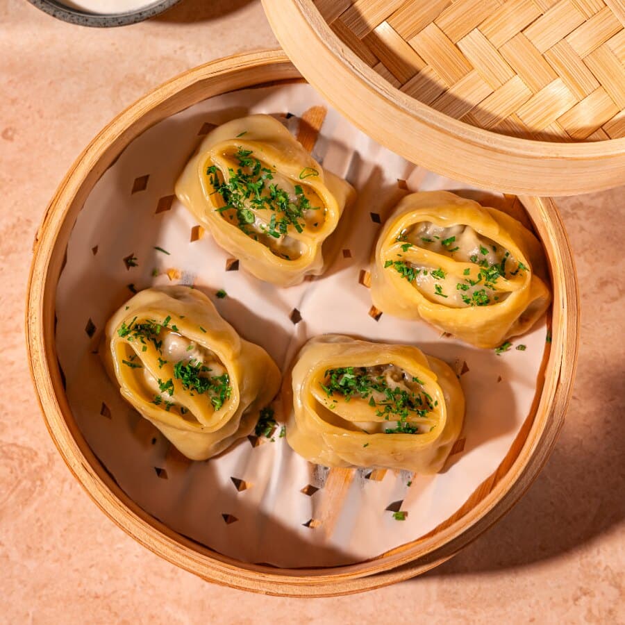 Manti with Meat