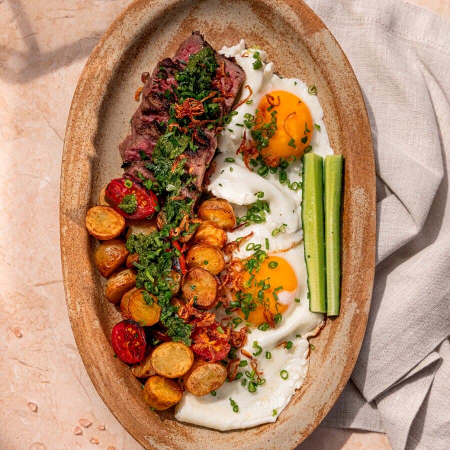 Baked Breakfast with Beef