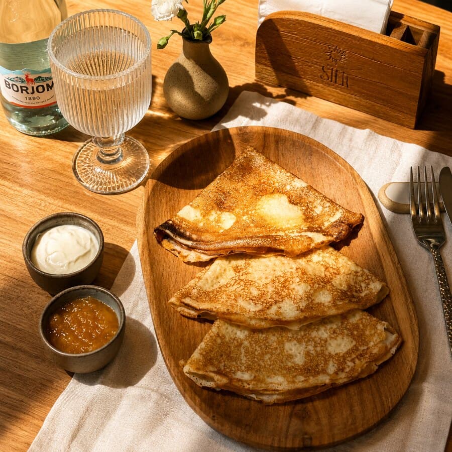 Crepes with Topping