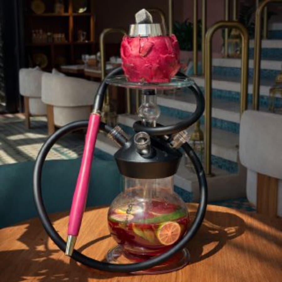 Red Sparkle Hookah