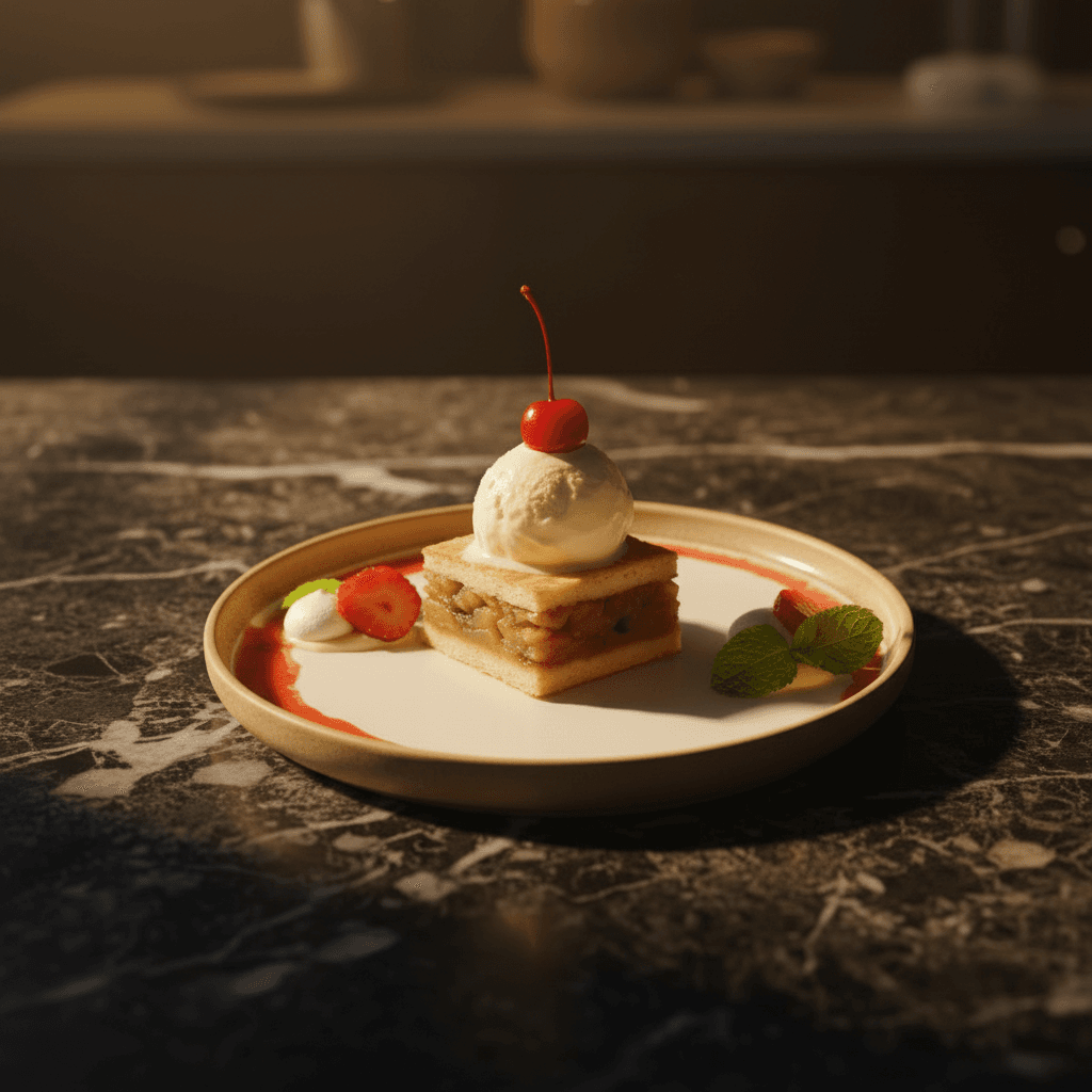 Apple Pie and Vanilla Gelato