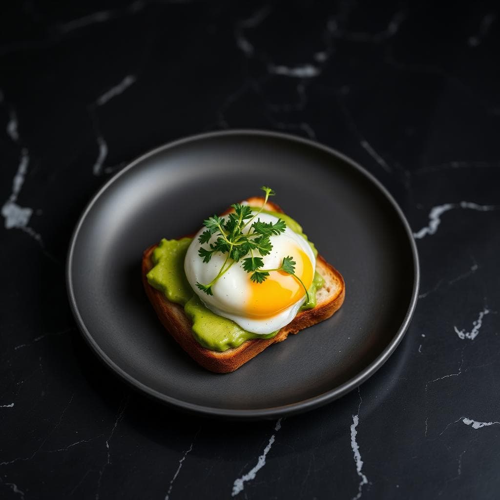 Mash Avocado on Toast