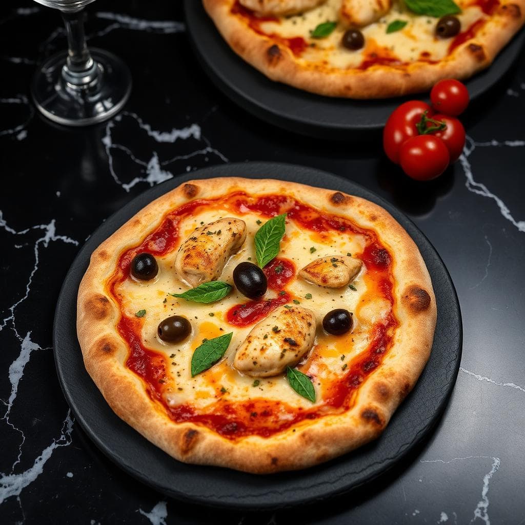 Sicilian Chicken Pizza