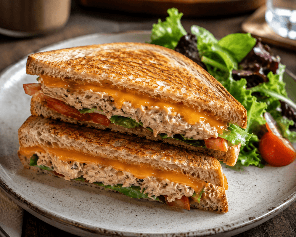 GRILLED SANDWICH TUNA AND CHEESE