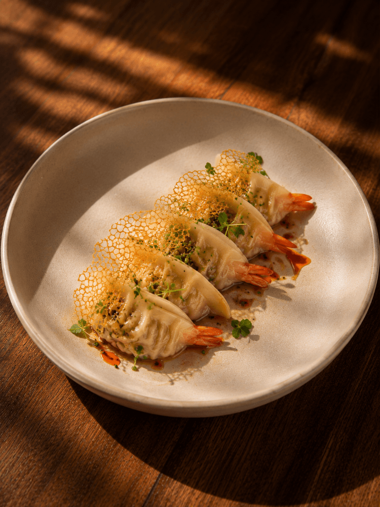 PRAWN GYOZA