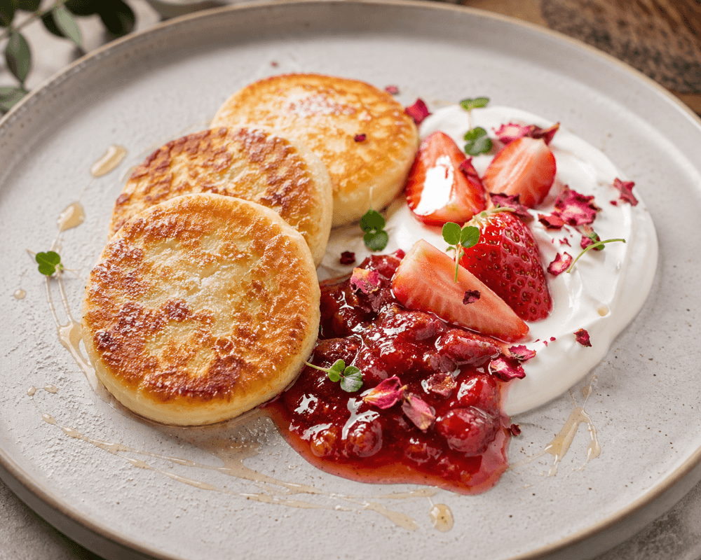 SYRNIKI GREEK YOGURT STRAWBERRY & ROSE PRESERVE