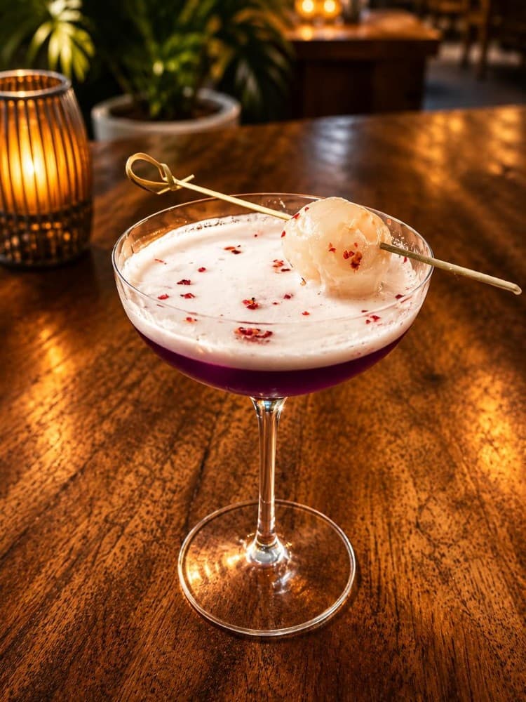 LYCHEE PEPPERCORN SOUR